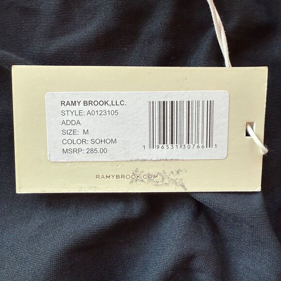 NWT Ramy Brook Adda Zig Zag Open Knit Halter Top in Soho Multi Size Medium - Picture 12 of 16